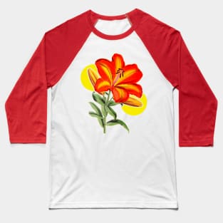 Flower with red petals Baseball T-Shirt